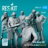 RESKIT RSF72-0071 One busy day carrier crew on deck (scene 2) (6 pcs) (3D Printed) (1/72)